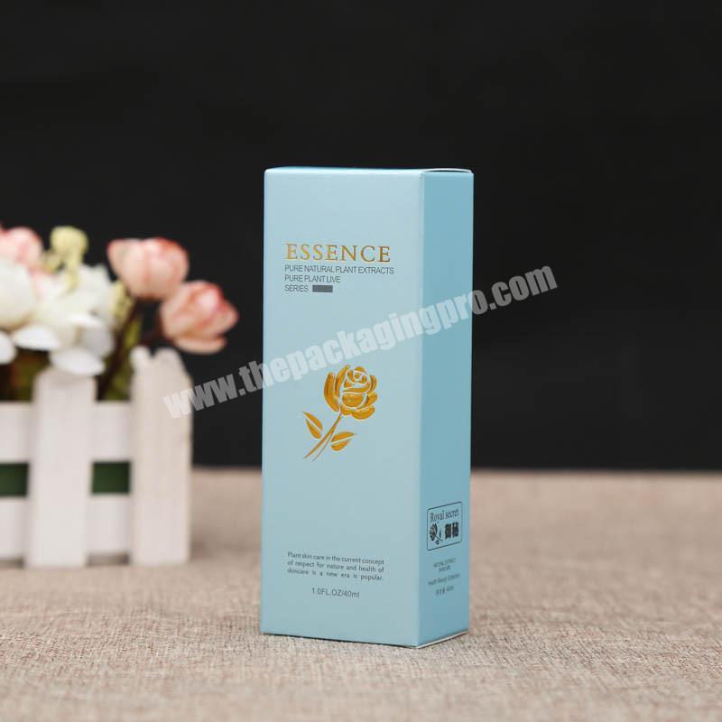 Customized Logo Cosmetic Packaging 350g Cardboard Gold Stamping Paper Box