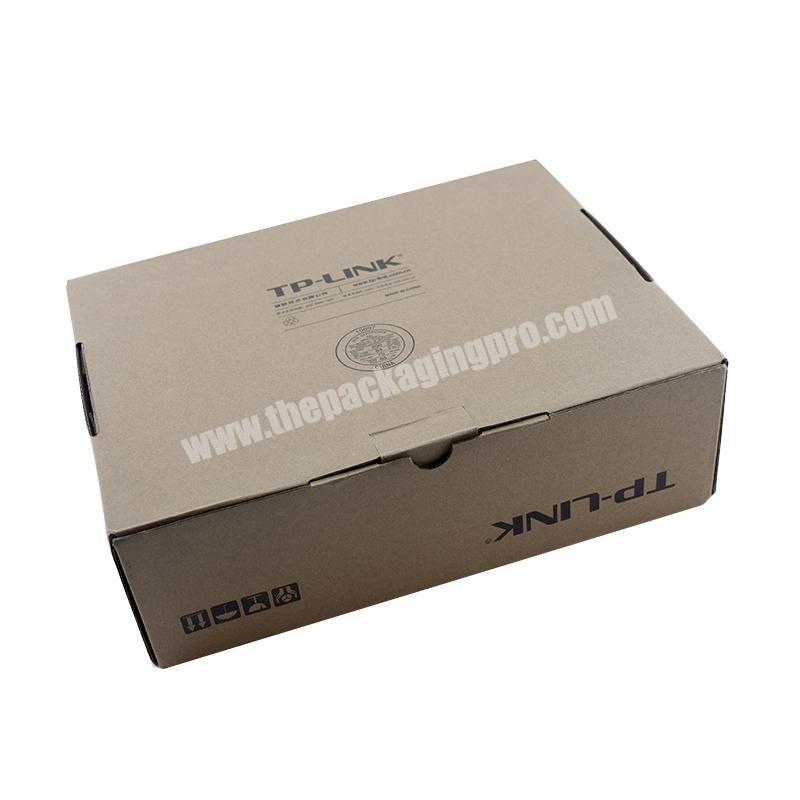 Customized Logo Wireless Router Packaging Corrugated Paper Box