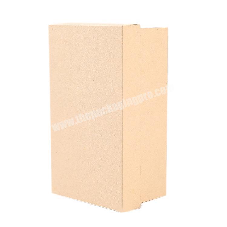 Customized logo craft carton paper box,foldable paper box with lid