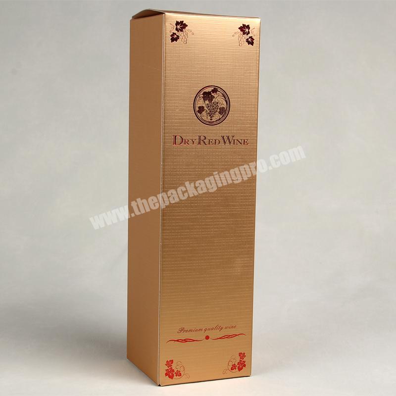 Dry Red Wine Box Dry Red Wine Bottle Box With Paper Hand Bag Wine Packing Paper Hand Bag For Win