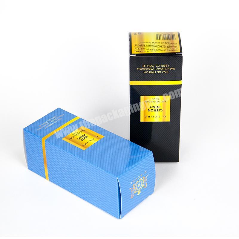 Eco-Friendly Custom printing folding 300GSM 350GSM white card glossy waterproof lamination cosmetic box