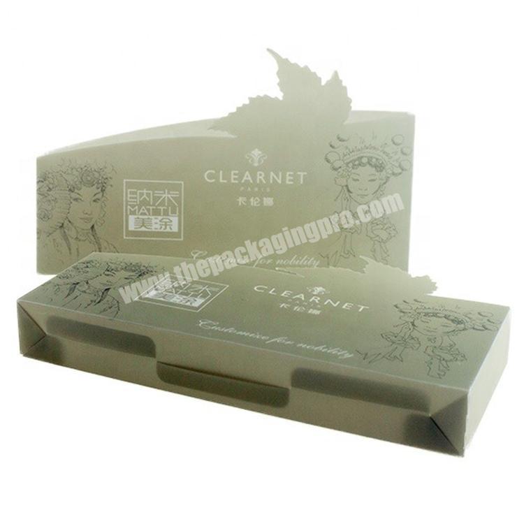 Factory High End Custom PVC Cosmetic Display Paper Box