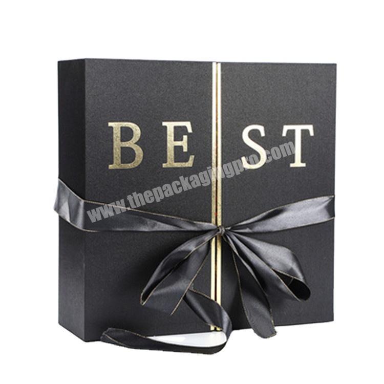 Factory  Wholesale Luxury Square Folding Flower Packaging Boxes