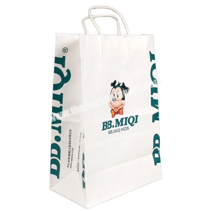 Handmade Paper Bags Designs Scarf White Paper Packaging Gift Bag