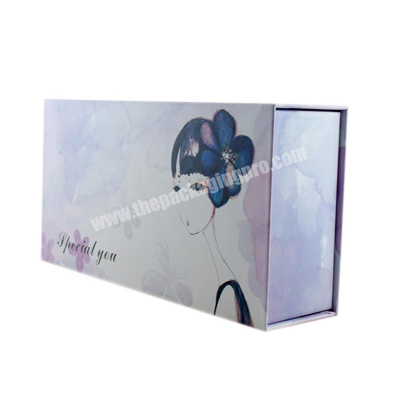 HangZhou Manufacture rCustom fold Cosmetic Packaging Gift Box