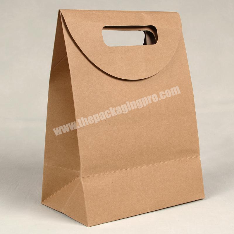 Hangzhou Supplier Custom Bread Paper Bag Kraft Food Grade