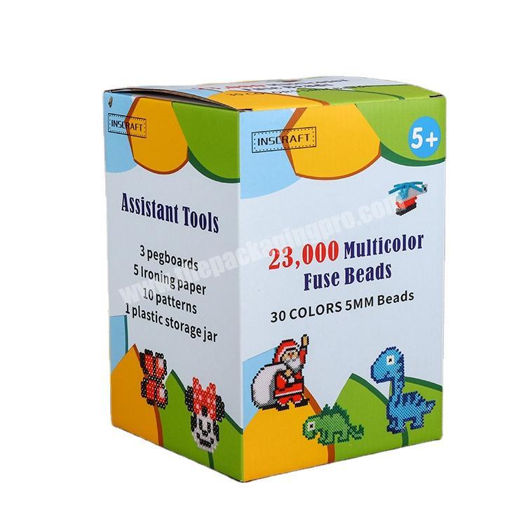 High End Wholesale Toy Cardboard Paper Gift Folding Packaging Box For Kids