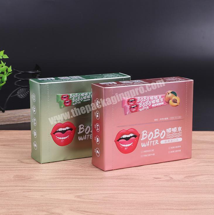 High-end Cosmetics And Skin Care Products Mouthwash Customized Lipstick Packaging Gift Box