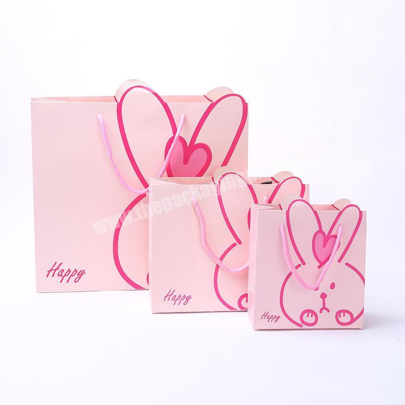 High quality Fashion Custom Printed shopping candy paper bags with your own logo