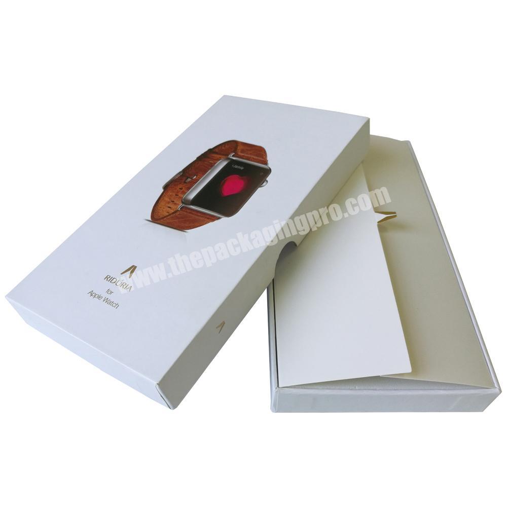 High quality watch cardboard box packaging and postage box wholesale in Shenzhen