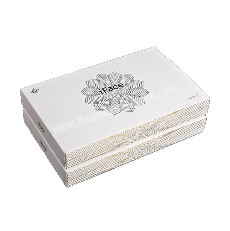 Hot Selling Customizable Gold Stamping Rigid Gift Paper Packaging  Box