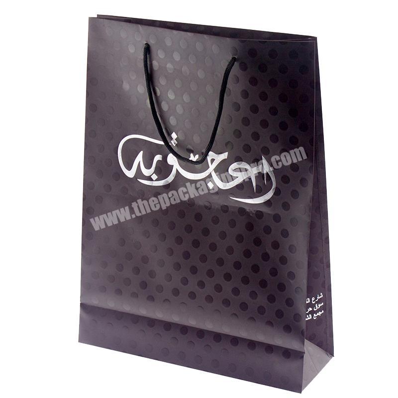 Hot factory wholesale shopping custom printed paper bags paper bags printed logo