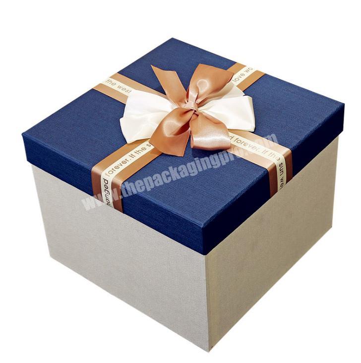 In Stock Large Square Paper Suitcase Gift Box, Gift Paper Box For Gift