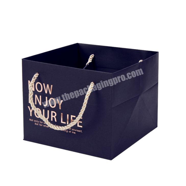 Ins Hexagonal Custom Gift Bag With Octagonal And Transparent Window-opening Packaging Box For Clothing