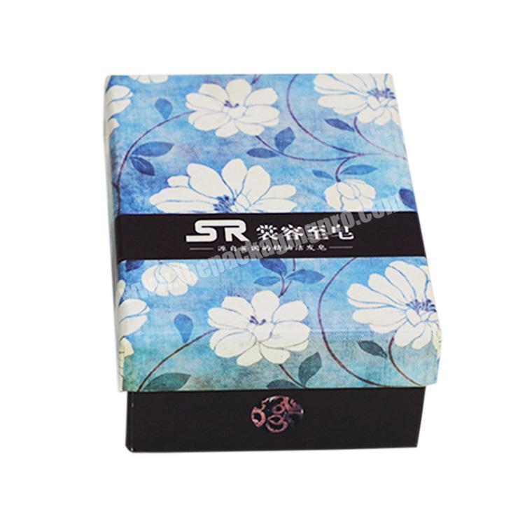 Luxury Custom printing logo handmade die cutting soap packaging gift small paper box