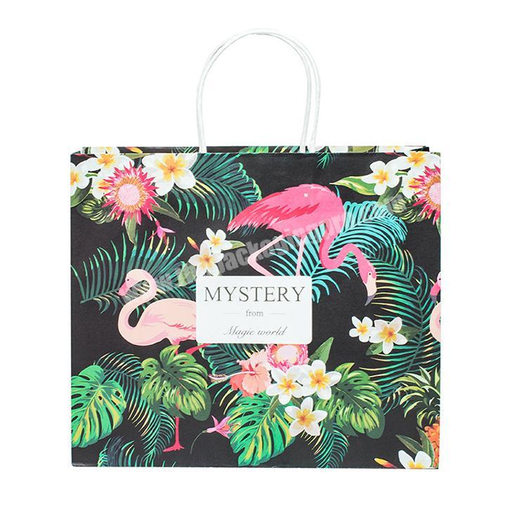 Luxury Printed custom paper shopping bag,paper bag with custom logo
