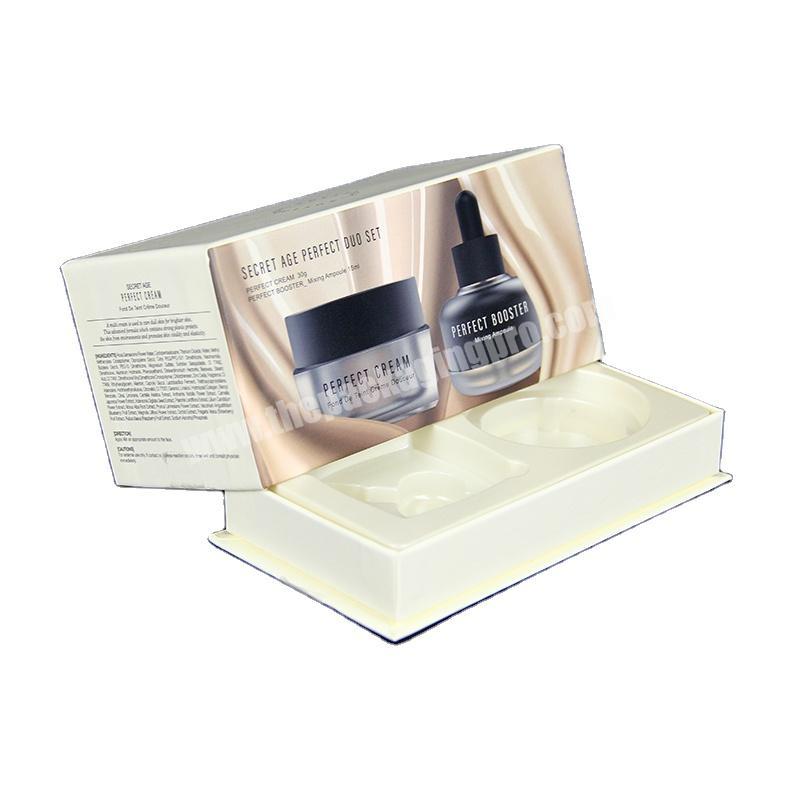 Makeup Packaging Box with EVA Insert Skincare Product Gift Box Kit Set Cosmetic Box Luxury OEM