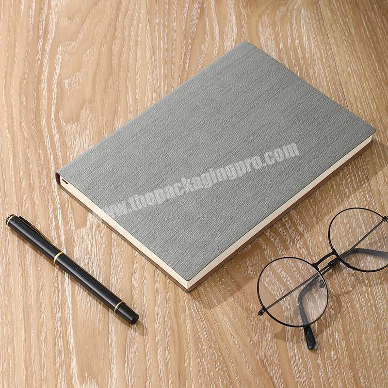 Wholesale Manufacturers supply business notebook customized A5 leather Notepad simple creative stationery