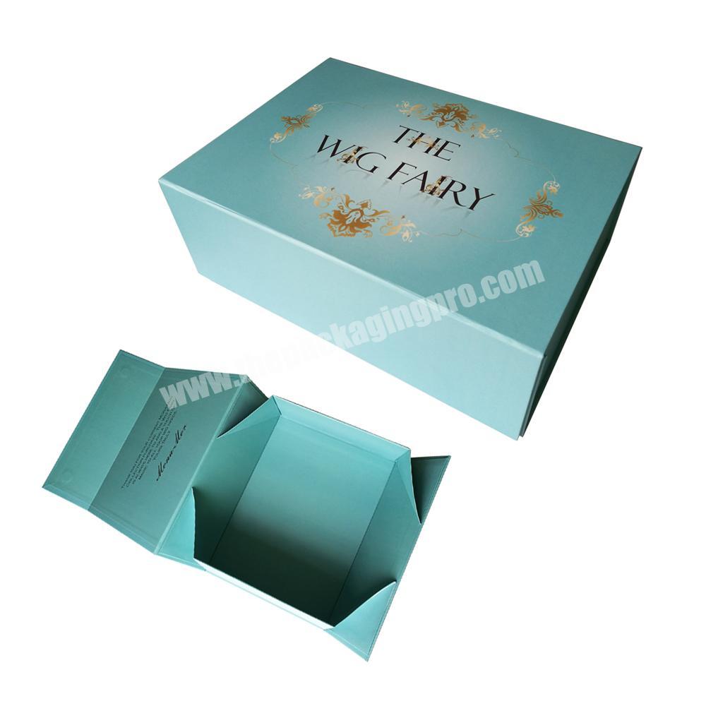 OEM foldable magnetic closure rigid paper gift box manufacturer from China