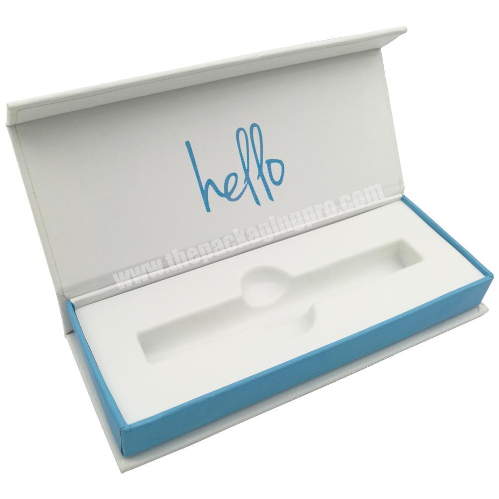 Packaging eyelash necklace pen luxury logo gift box custom