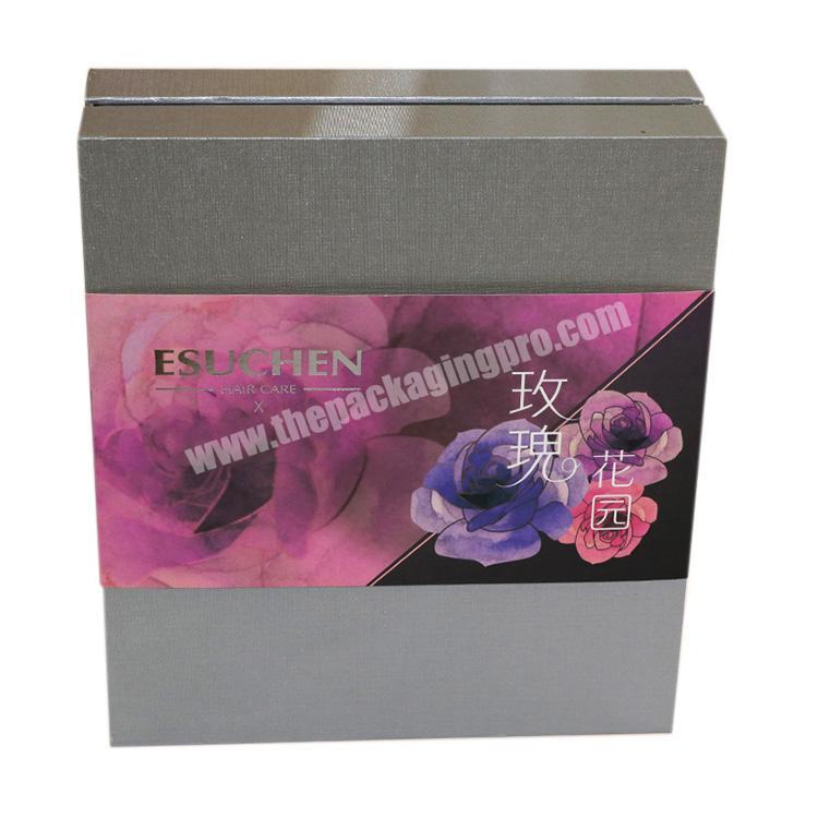 Wholesale Customized Professional paper gift cardboard  packaging box for hair care