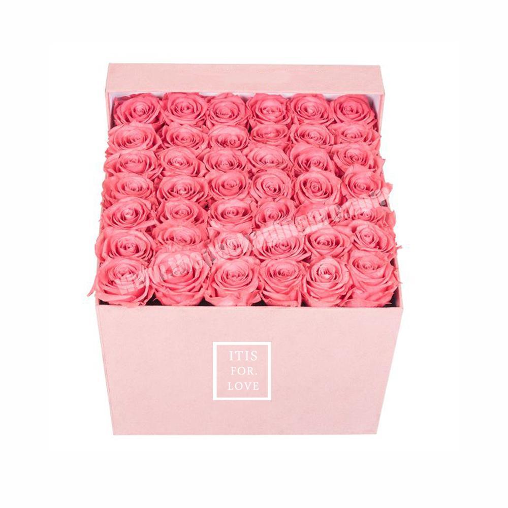 Wholesale cardboard gift boxes for roses packaging