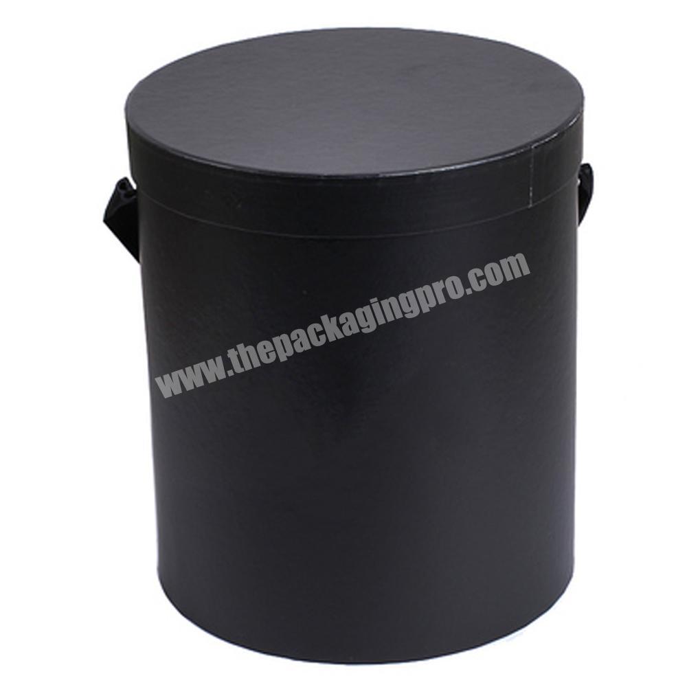 Wholesale cardboard paper luxury hat round box for flowers