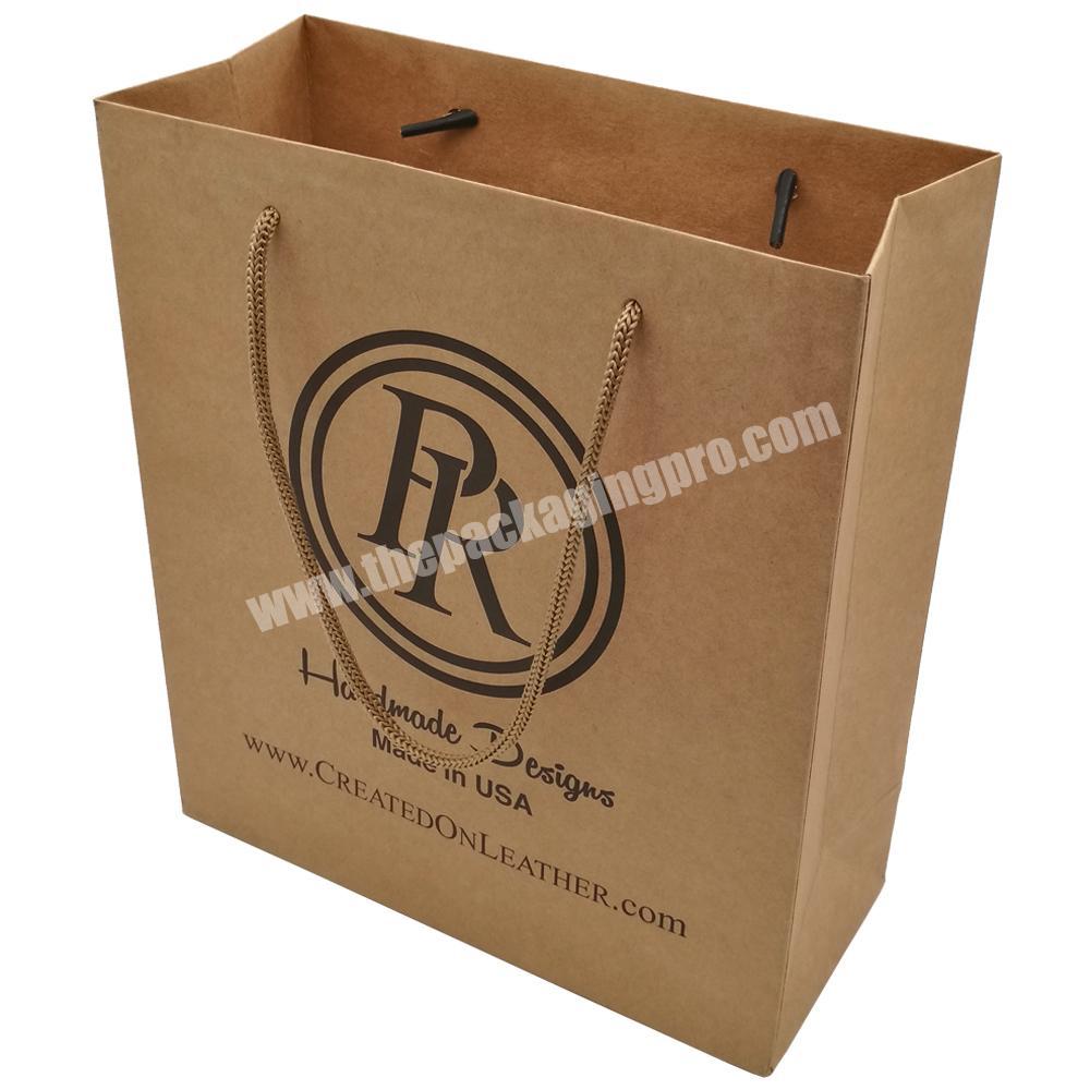Wholesale custom print shopping gift recycled paper bags