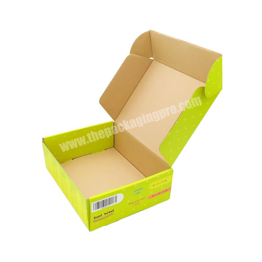 custom printing paper corrugated carton packaging box