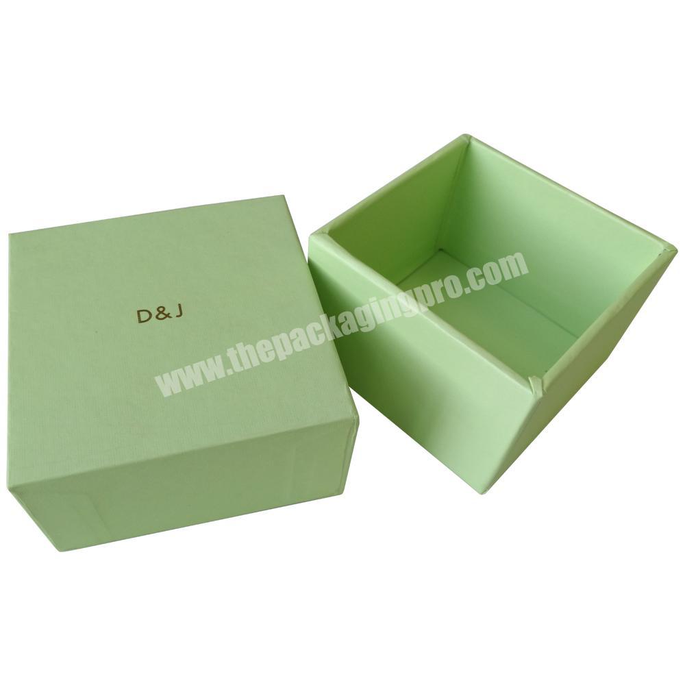 custom simple die cut design candle gift box and gift box packaging
