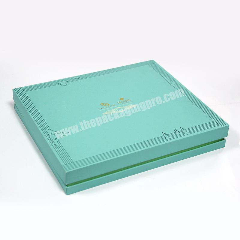 high quality Gift Boxes Retail Packaging Logo Printed Heaven And Earth Cover with foam Wholesale