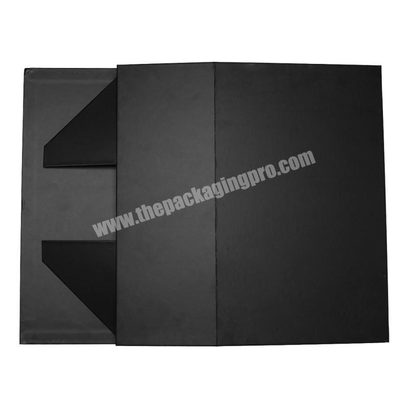 hot selling black gift matte black paper lash boxes from China