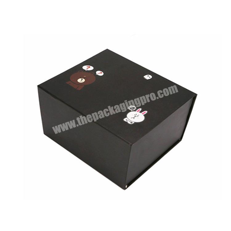 luxury Custom logo black kraft candy gift paper box,craft paper box with drawer