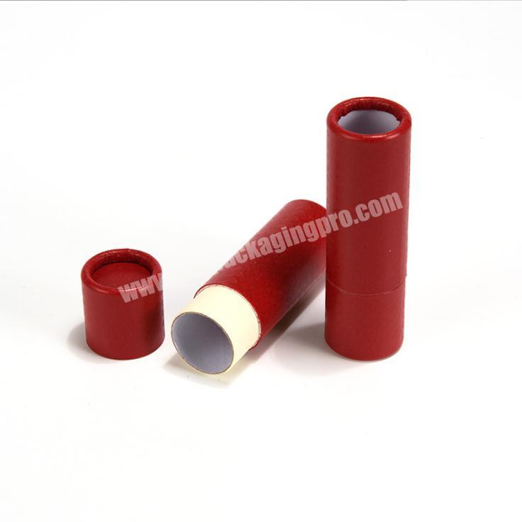 0.3oz paper tube packaging custom lipstick tubes for lip balm stock