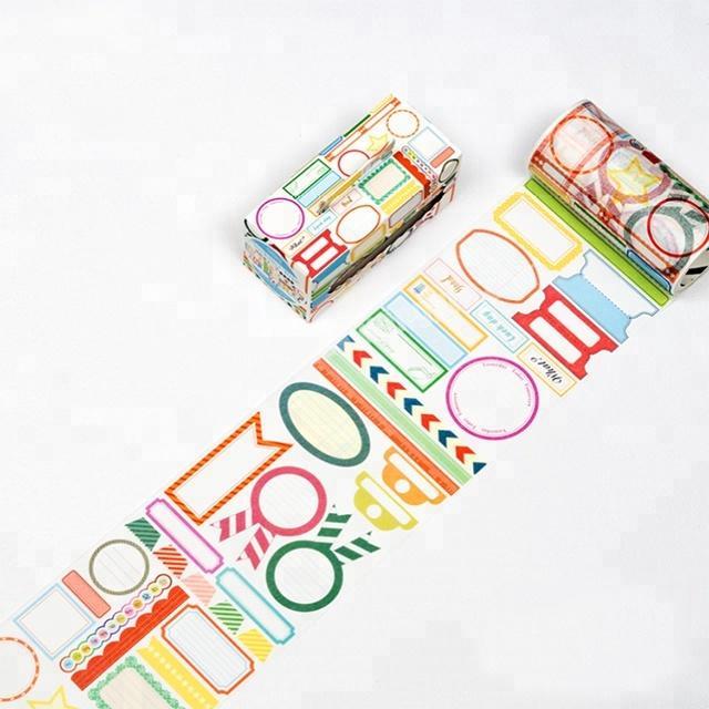 1.5cmx10m style Japanese custom printed washi tape for decorative