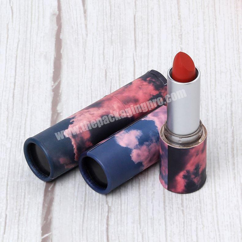 100% Recycled Custom Made Professional Twist Up Lipstick Paper Tube