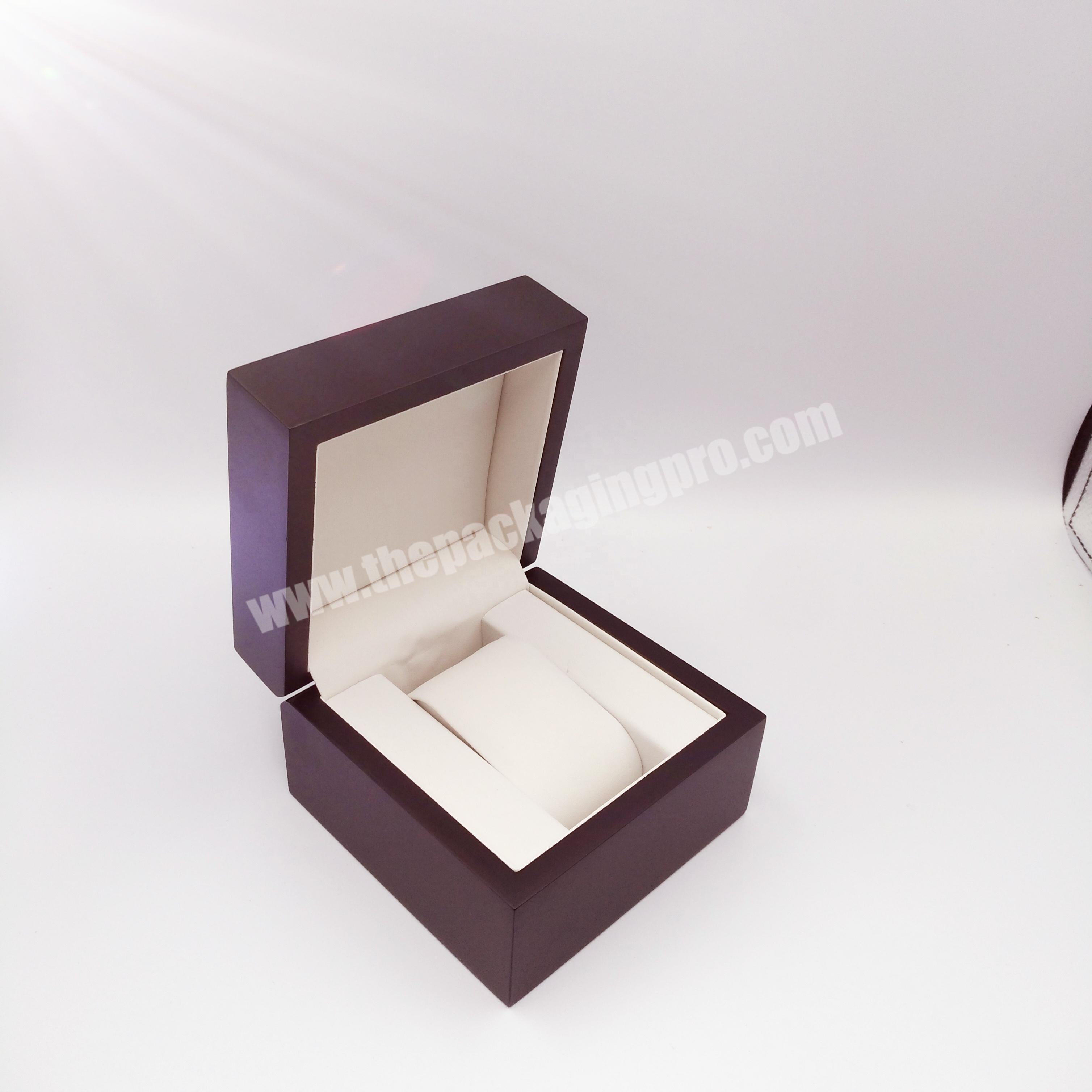 110x110x60mm personalized wooden ECO-FRIENDLY WATCH PACKAGING BOX