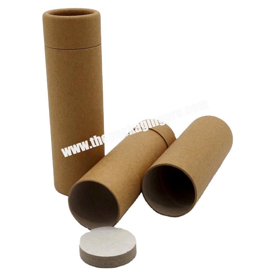 Empty recycled deodorant container push up packaging tubes paperboard deodorant biodegradable cosmetic tubes deodorant