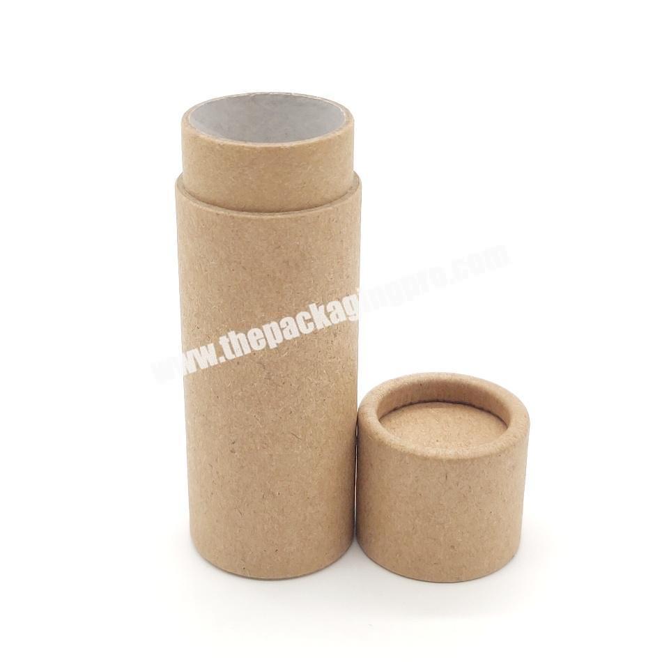 Eco Friendly Lip Balm Paper Tube Container 0.3oz Lipstick Paper Cardboard Packaging Tube 7g Push up Paper Tubes for Lip Balm