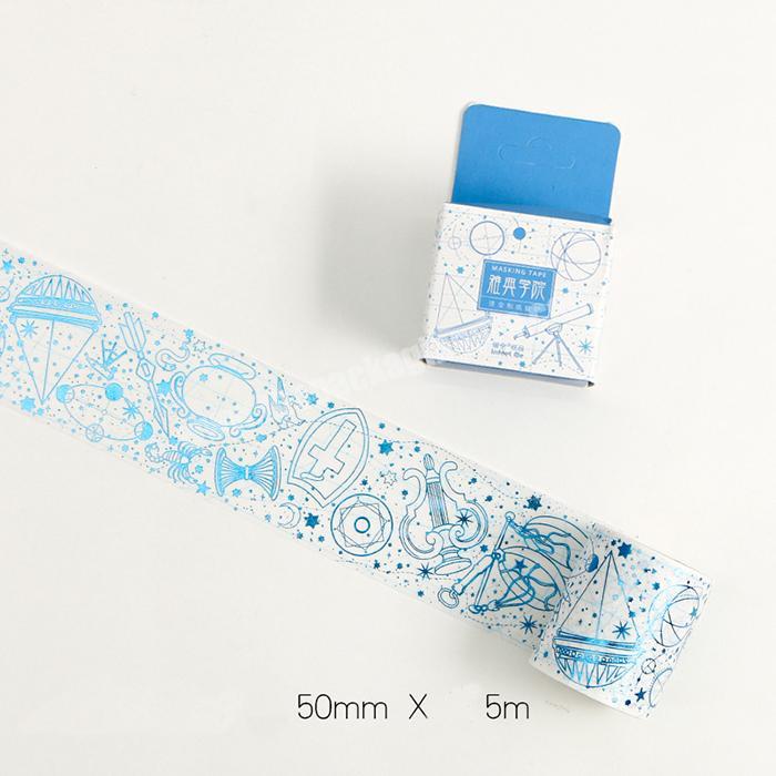 2018 hot selling nice style decor masking washi tape for custom