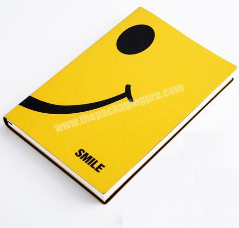 2019 New Arrival New Design Smile Cartoon Notebook with Custom Logo