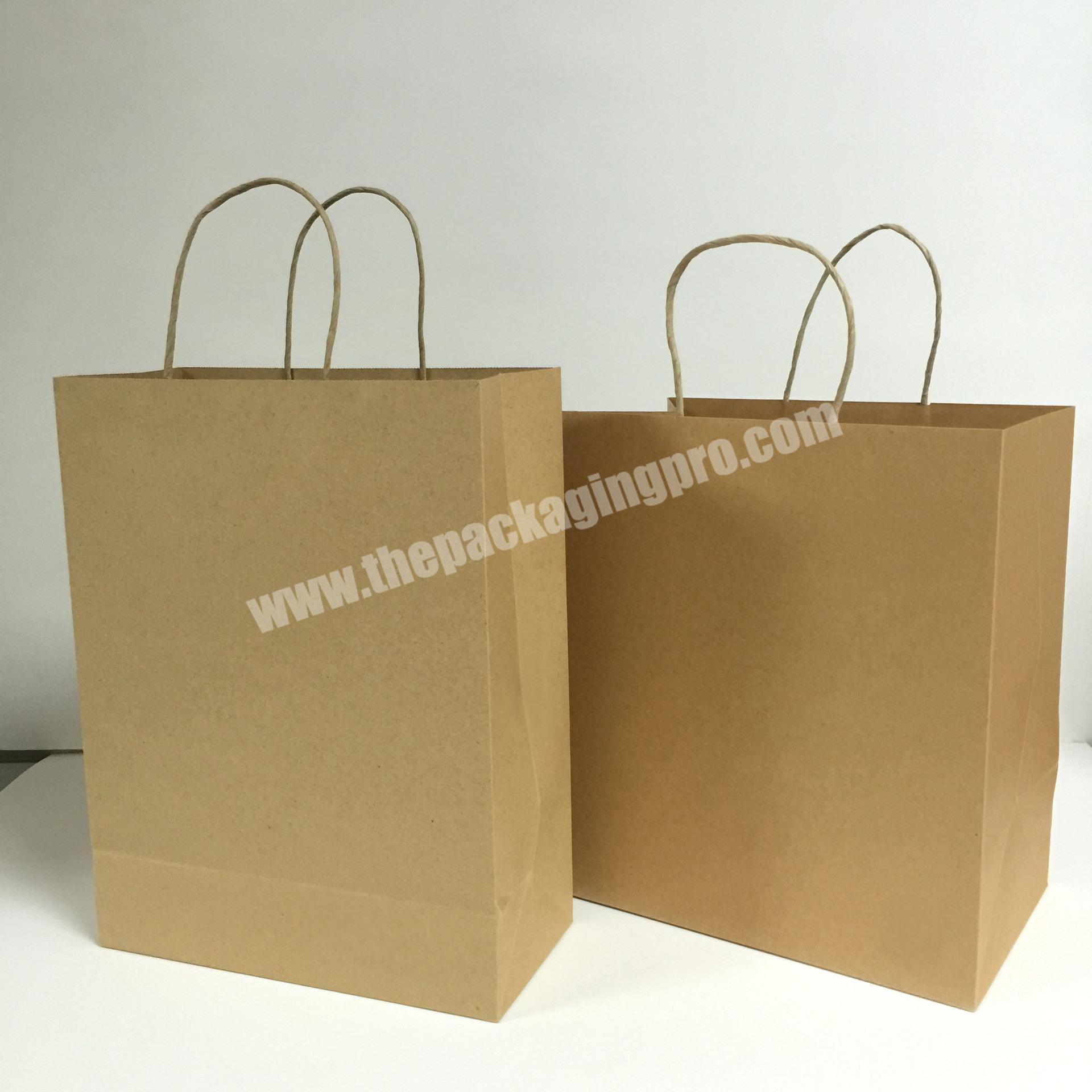 2019 Popular Wholesale Custom Paper Shopping Bag with Paper Handle