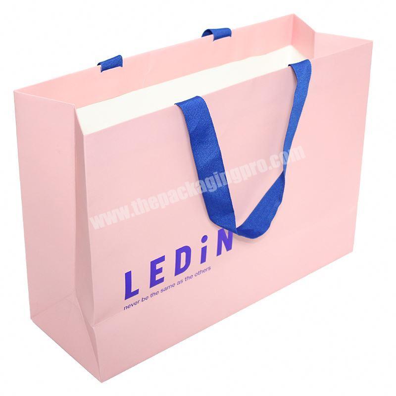 2020 Yongjin Cheap Printed Kraft Brown Paper Packaging Bags For Shopping
