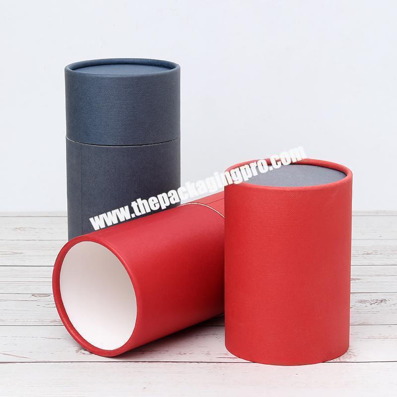 2021 recyclable kraft paper tubes food paper tube for protein powder
