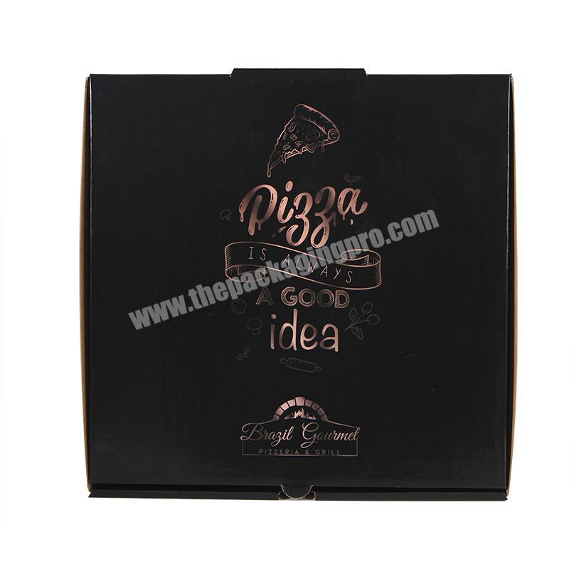2020 popular custom logo black paper box package packaging airplane folding paper box