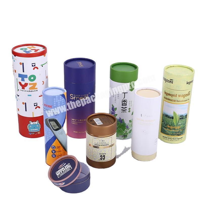 wholesale printed paper tube packaging custom packaging paper gift box