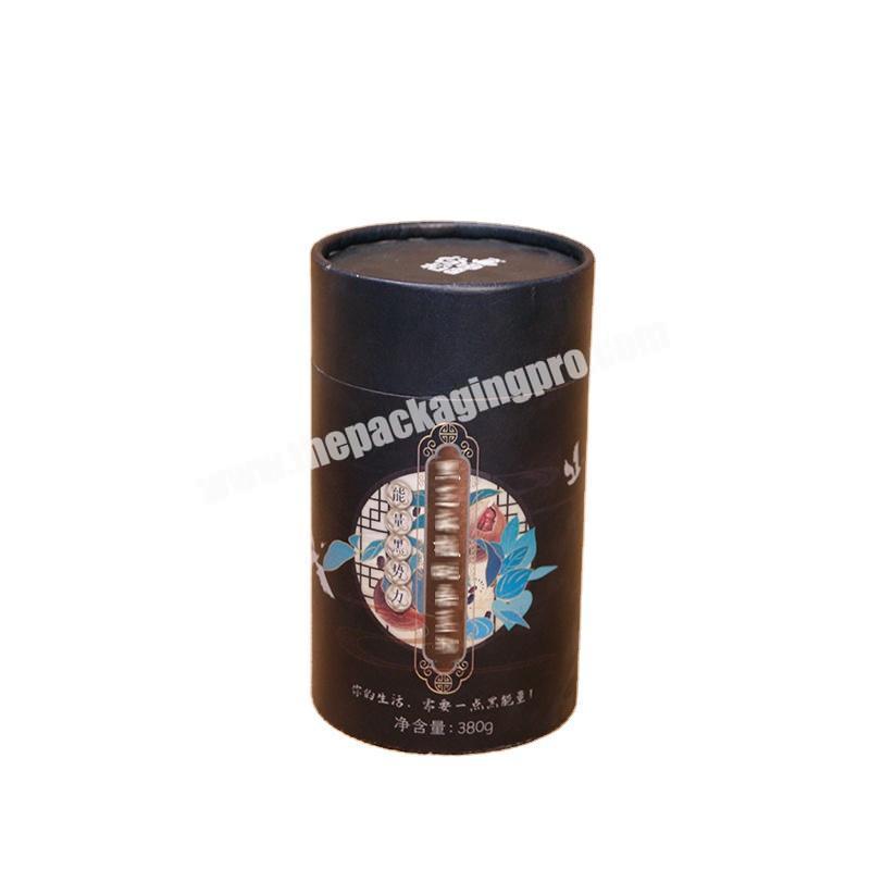 2021 china round  eco friendly paper tube packaging boxes manufacturers food grade paper tube