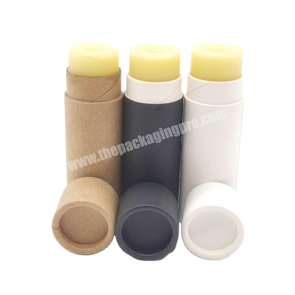 Eco Friendly Custom Logo cardboard push up deodorant containers paper tube deodorant stick container paper tube with printing
