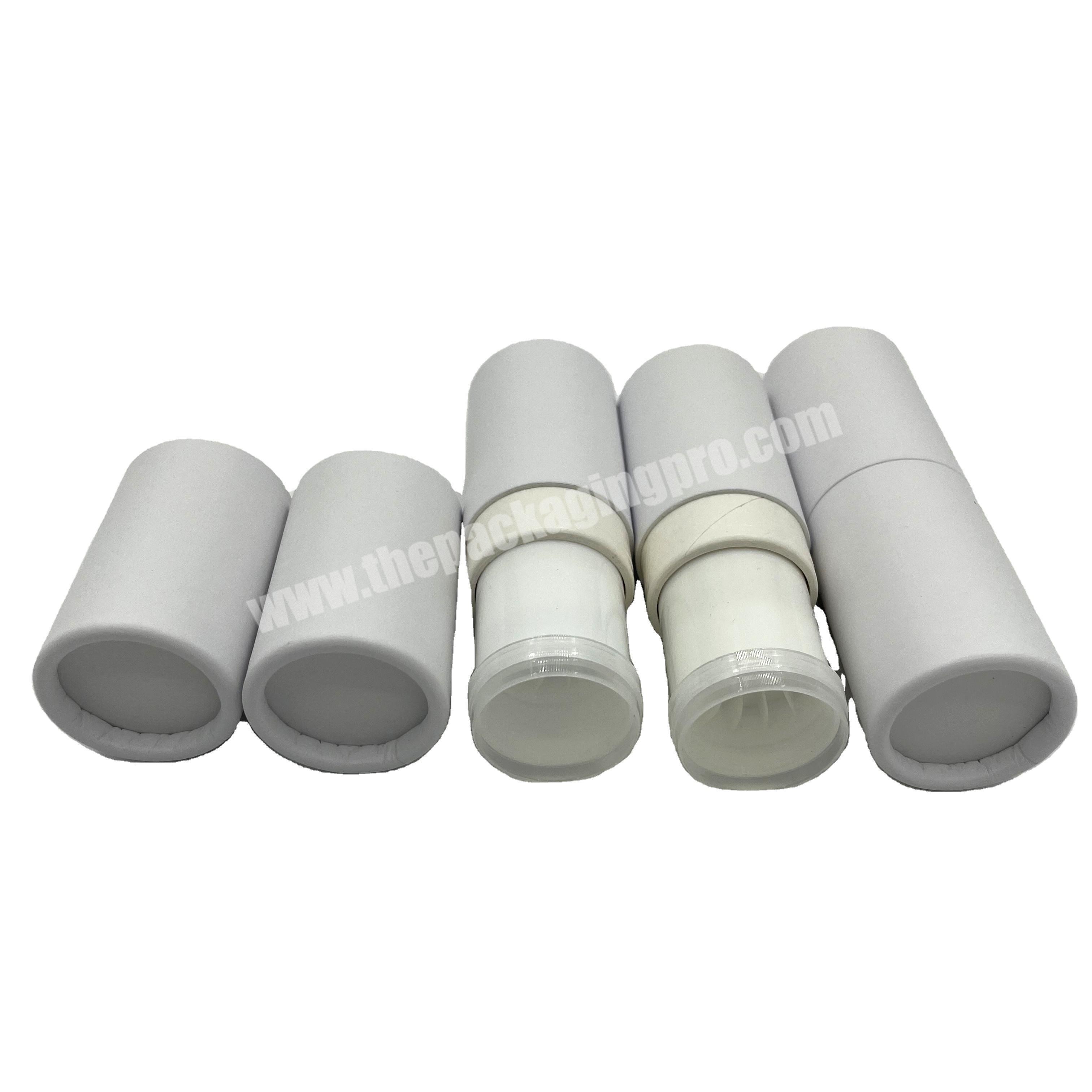 100% Biodegradable Cardboard Cosmetic Paper Tube Container Paper Tube Packaging for Incense Stick With Custom Printing