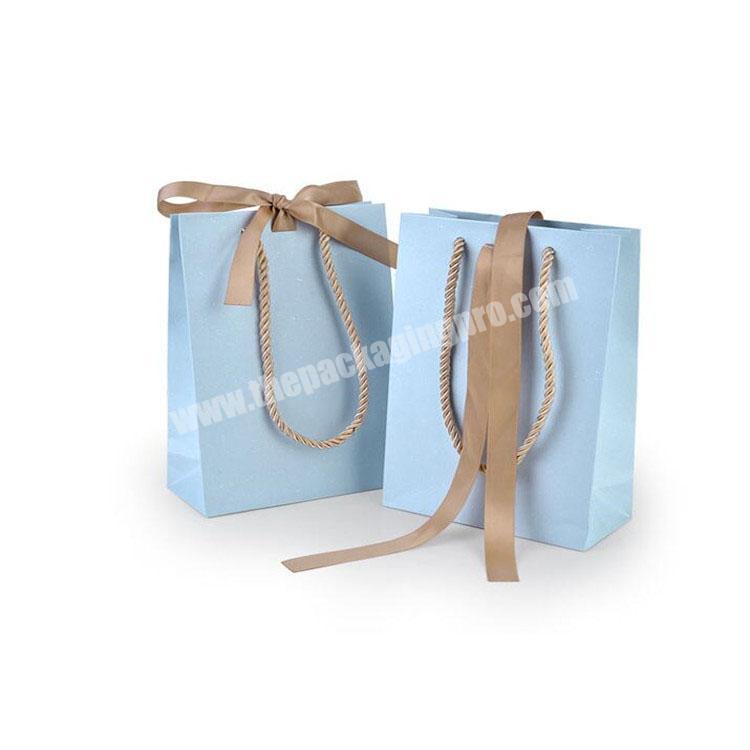 350 gsm paper bag wedding jewelry paper bags with logo custom